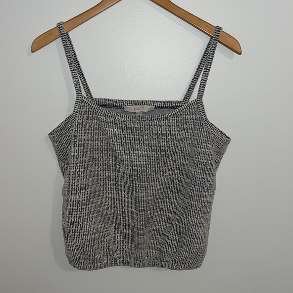NWT cropped loft tank top, size M - Picture 1 of 5